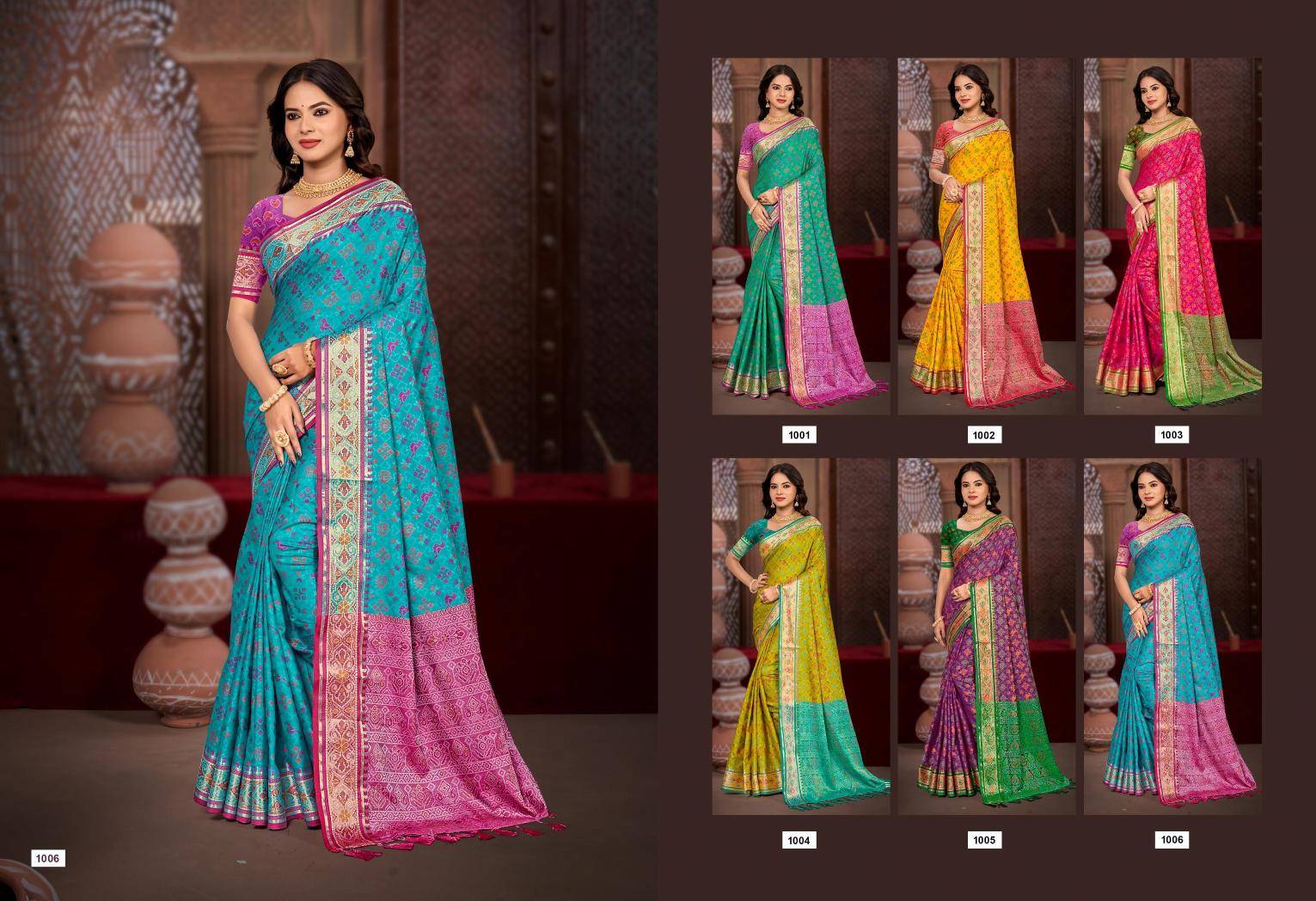 Bunawat - Rajshahi Patola-06 Designer sarees in Pune